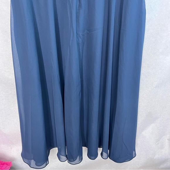 JJs House | Dresses | Jjs House Aline Vneck Tea Length Chiffon Mother ...